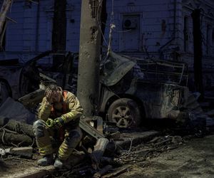 Miasto Sumy na Ukrainie.