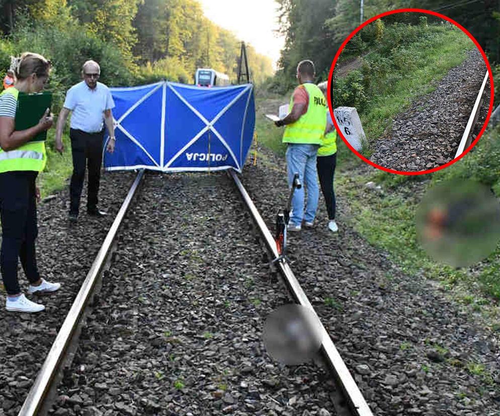 Śmiertelny wypadek na torach pod Kościerzyną. Pociąg osobowy potrącił 67-latkę.