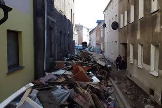 Powódź w Polsce 2024. Warszawska Brygada Pancerna pokazała skalę zniszczeń w Głuchołazach [ZDJĘCIA].