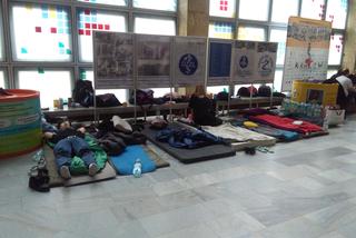 Protest rezydentów w Krakowie