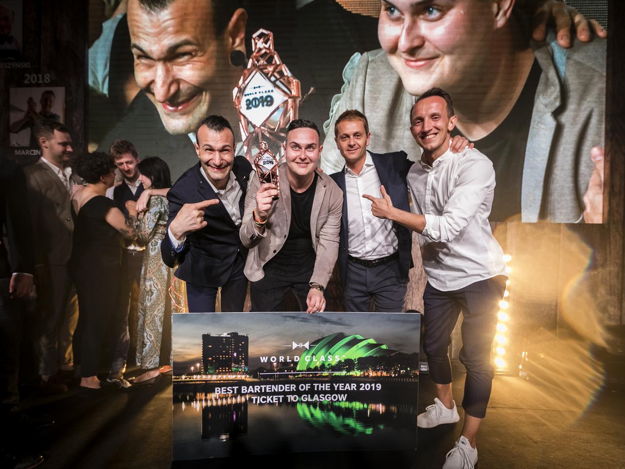 Maciej Mazur barmanem roku World Class Poland