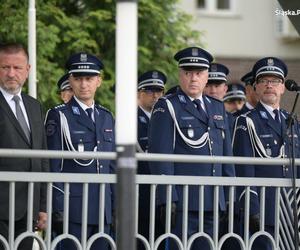 Uroczyste ślubowanie 69 nowych policjantów  w Oddziale Prewencji Policji w Katowicach