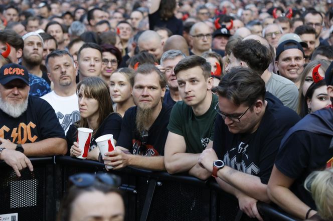 Koncert AC/DC w Warszawie (4.07.2025) - część druga. Organizatorem koncertu jest Live Nation