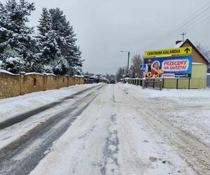 Starachowice zasypane śniegiem