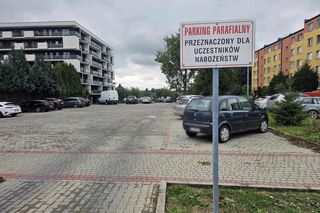 Blok bez drogi dojazdowej 
