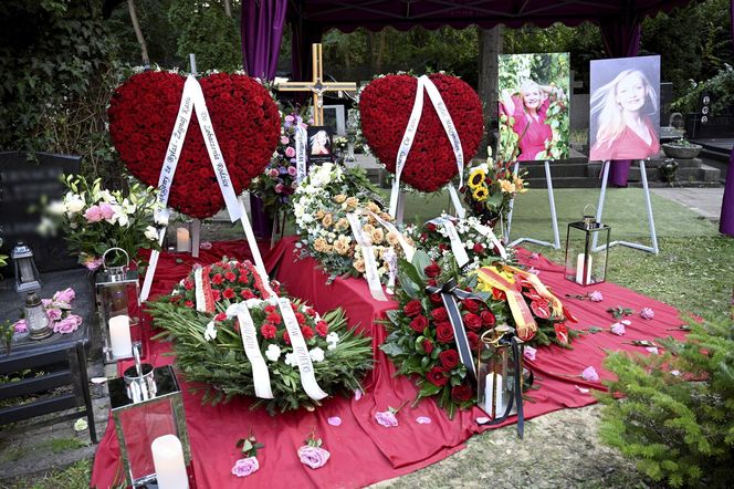 Tak wygląda grób Katarzyny Stoparczyk. Została pochowana na prywatnej uroczystości
