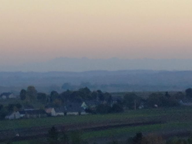 Tatry widziane w Świętokrzyskiem