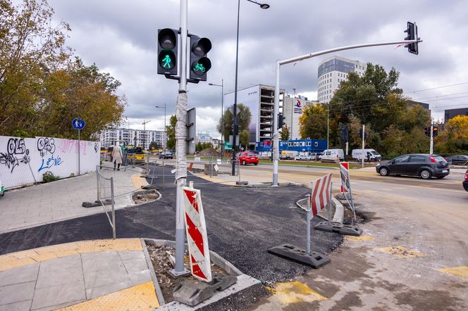 Budowa tramwaju do Wilanowa na kilka tygodni przed otwarciem