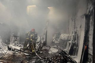  Kolejny pożar hali pod Warszawą! Dym widać było z daleka