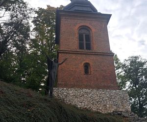 Ogród za kościołem św. Józefa w Krakowie