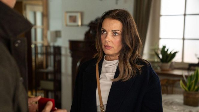 Barwy szczęścia odc. 3200. Kasia (Katarzyna Glinka), Mariusz (Rafał Cieszyński)