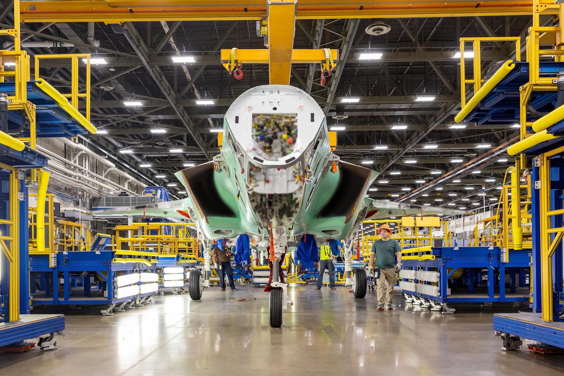 Polski F-35 na linii produkcyjnej 