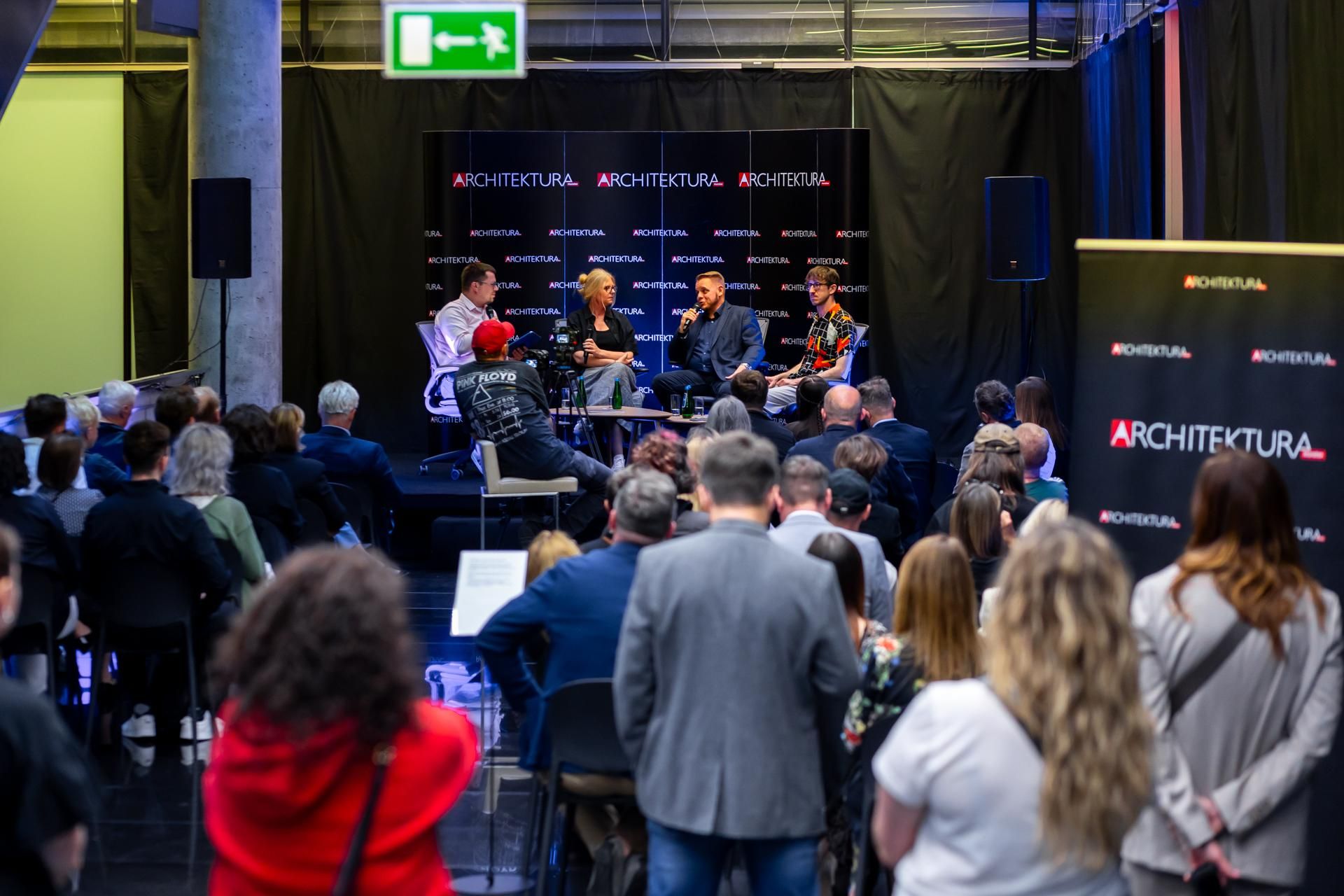 Warszawa - Wolf Marszałkowska - debata Architektury