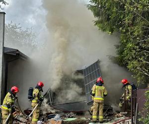 Po wybuchu zawalił się strop! Jedna osoba nie żyje. Tragedia w Dąbrowie Górniczej