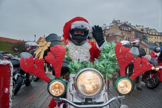 MotoMikołaje na ulicach Lublina! Odwiedzili dzieci w szpitalach