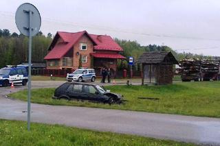 Tragiczny wypadek na Lubelszczyźnie. Kierowca wymusił pierwszeństwo i zginął!