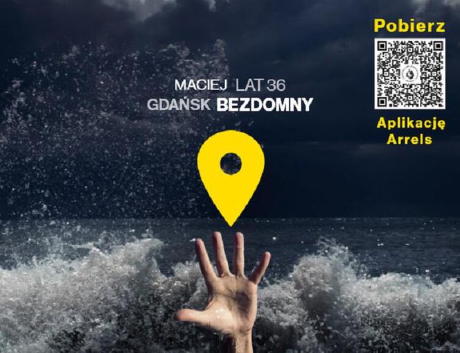 Aplikacja Arrels - zainstaluj i pomóż dotrzeć do osób bezdomnych w Gdańsku