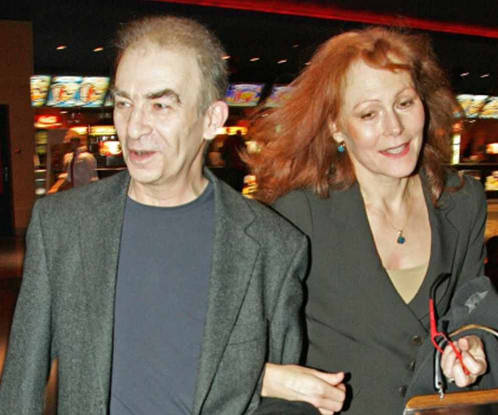 Seweryn Krajewski i jego była żona Elżbieta