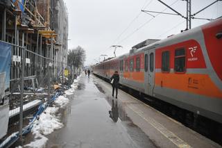 Przebudowa dworca PKP w Kielcach (styczeń 2023)