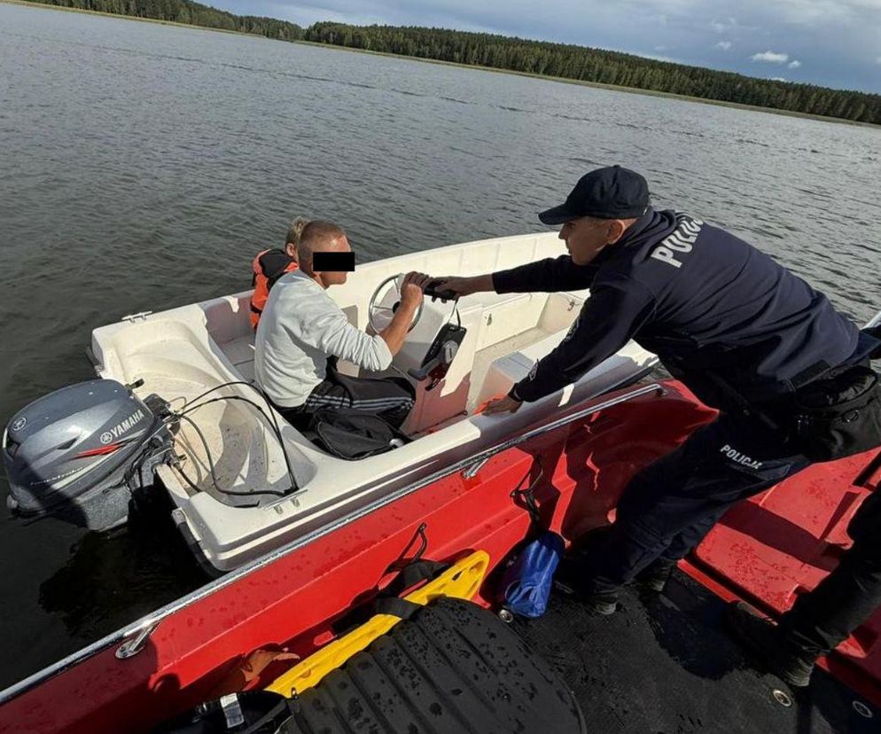 Szarżował z dzieckiem na motorówce, mając trzy promile. Mama wszystko oglądała z plaży