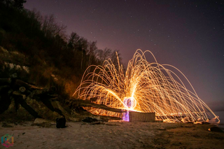 Steel wool photography