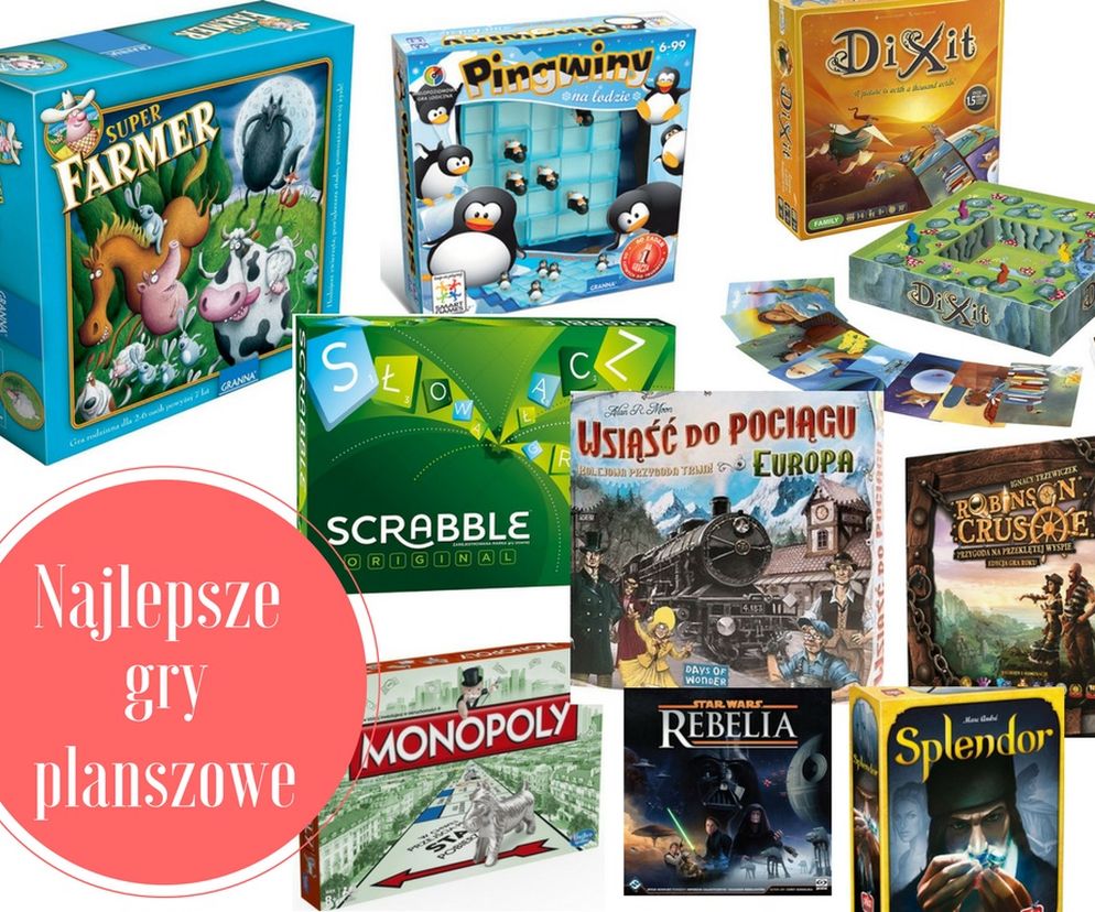 Najlepsze gry planszowe 