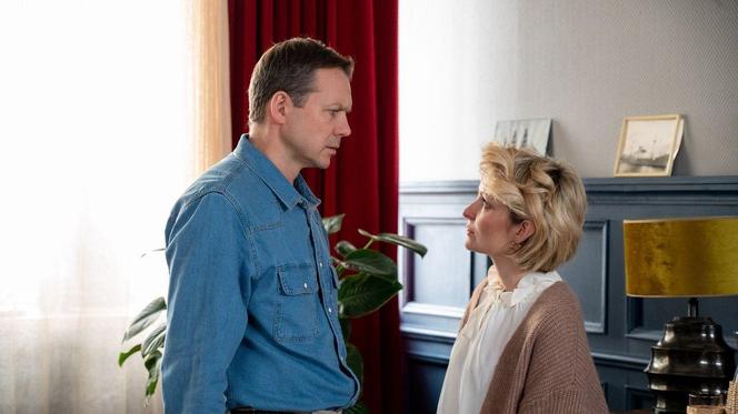	Barwy szczęścia odc. 2984. Bruno (Lesław Żurek), Bożena (Marieta Żukowska)