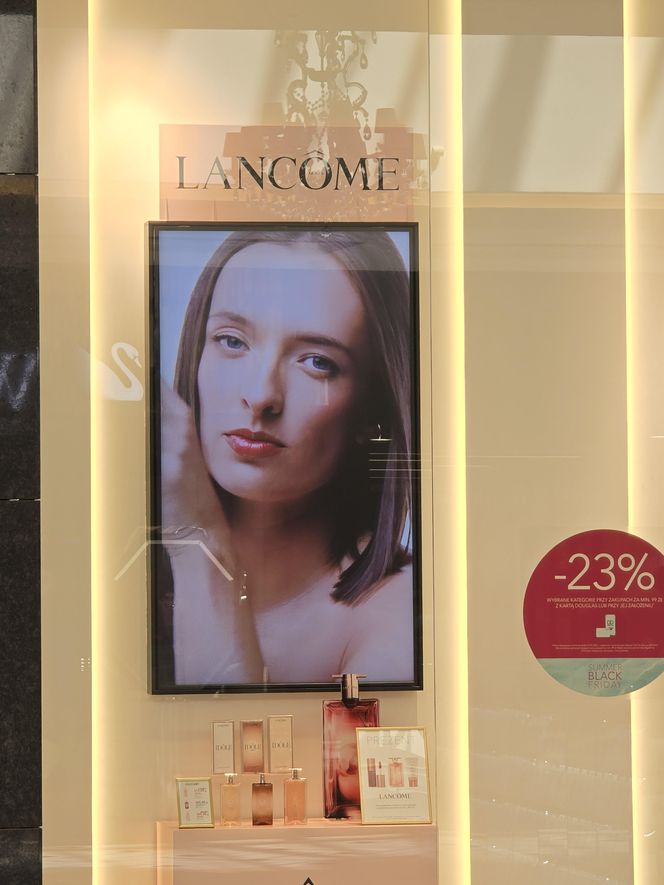 Iga Świątek, kampania reklamowa Lancome