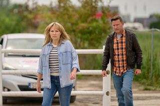 Na Wspólnej odc. 4073. Wojtek (Wojciech Błach), Żaneta (Anna Guzik)