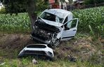 W poważnym wypadku w powiecie łukowskim rannych zostało pięć osób