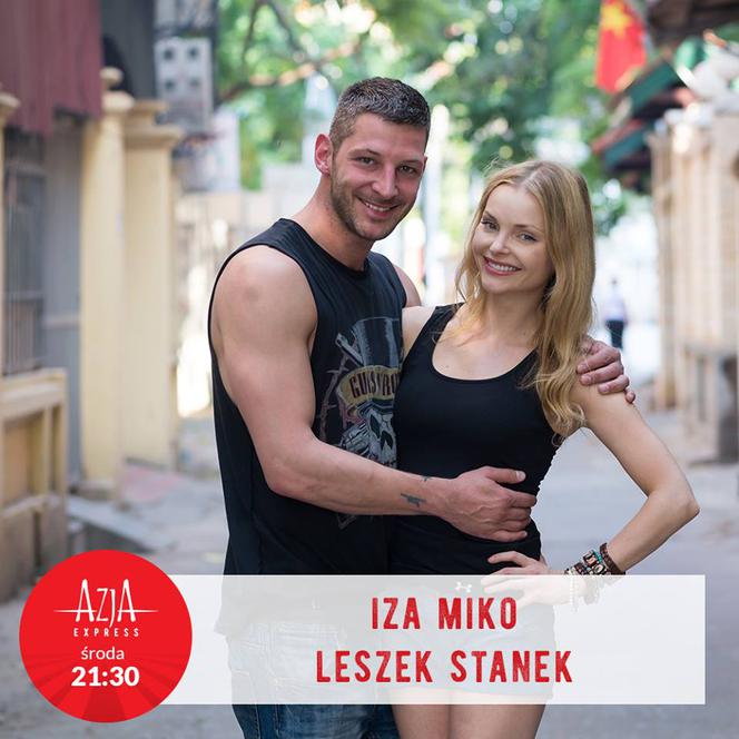Izabella Miko i Leszek Stanek