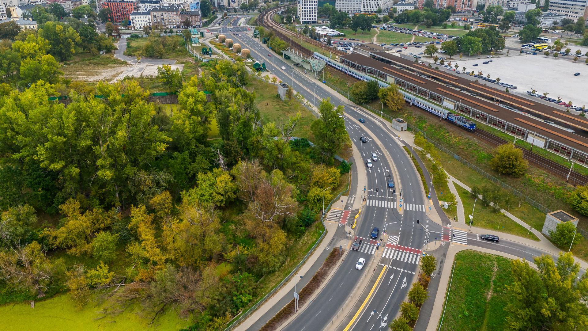 Port Praski - widok z drona, wrzesień 2024