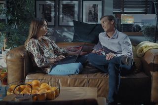 M jak miłość odc. 1838. Olek (Maurycy Popiel), Aneta (Ilona Janyst)