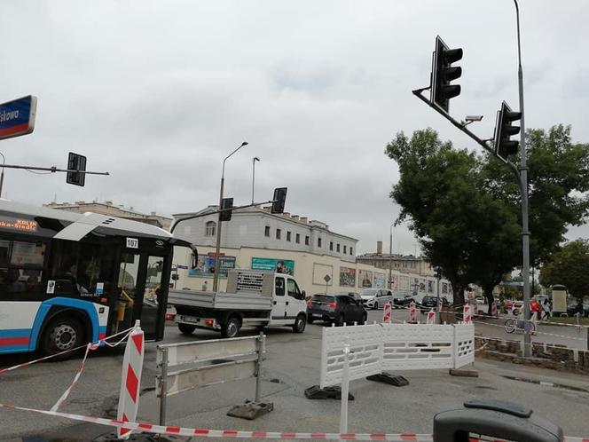 Remonty w centrum Siedlec i objazdy