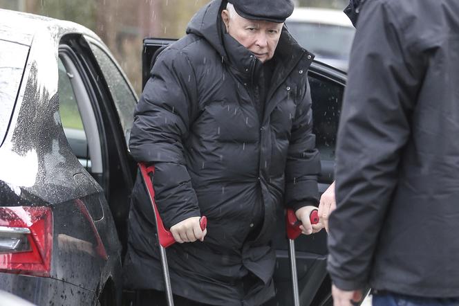 Jarosław Kaczyński wyszedł ze szpitala