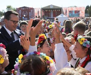 Święto Wdzięczni Polskiej Wsi w Miętnem koło Garwolina z udziałem premiera i ministrów