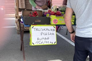 Ceny truskawek na Ryneczku Jerzego w Gorzowie