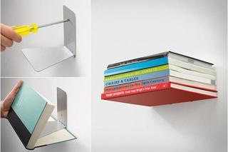 Jak zrobić niewidoczną półkę na książki: półka jak dekoracja! Krok po kroku, montaż, schemat