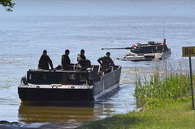 Ćwiczenia wojska na poligonie w Drawsku Pomorskim