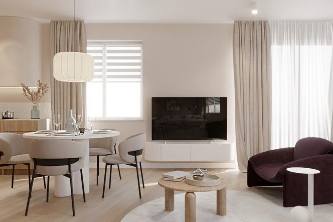 Japandi z nutą luksusu. Apartament szyty na miarę!
