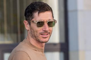 Zarośnięty Lewandowski w Warszawie