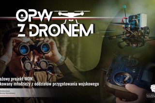 Zostaniesz pilotem drona w liceum? Rusza innowacyjny program MON dla uczniów klas mundurowych