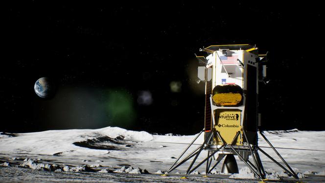 Sonda Odyseusz wylądowała na Księżycu