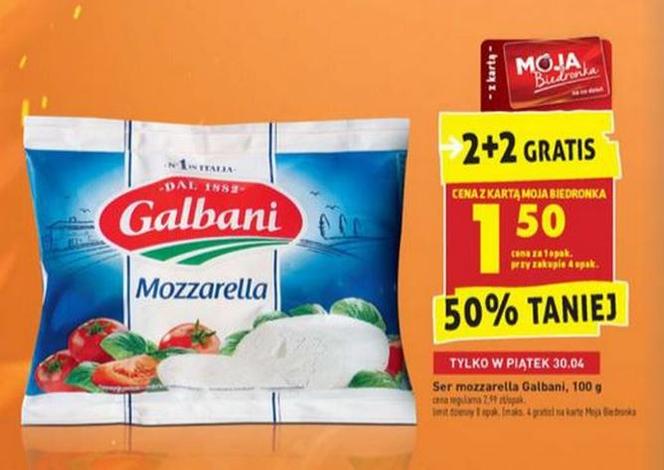 Biedronka - ostatnia promocja przed majówką