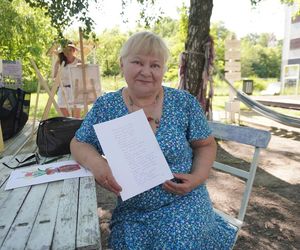 Plener malarski w Lawendowym Ogrodzie Katowic