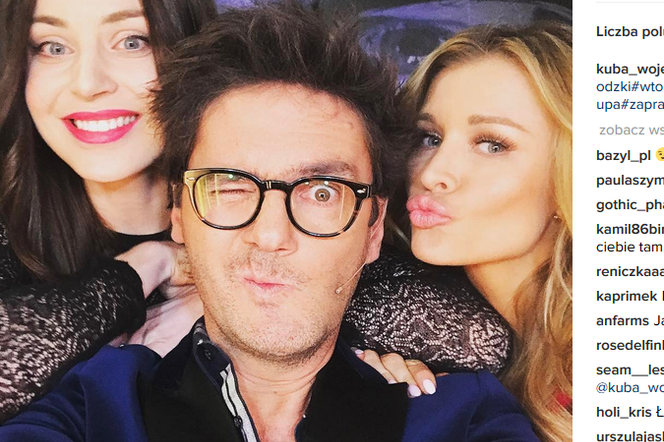 Kuba Wojewódzki, Monika Lewczuk i Joanna Krupa