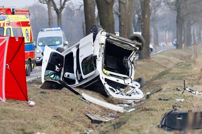 Śmiertelny wypadek w Odolanowie. Nie żyją dwie osoby