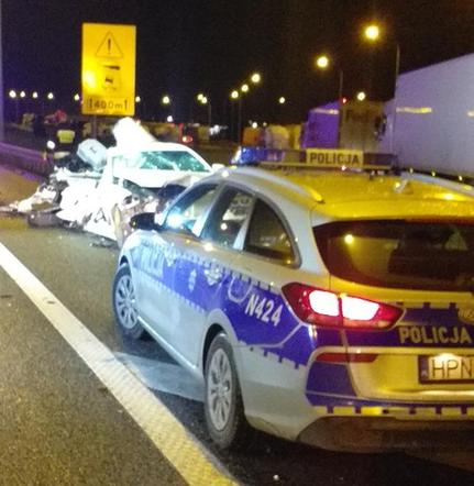 Śmiertelny wypadek na autostradzie A1