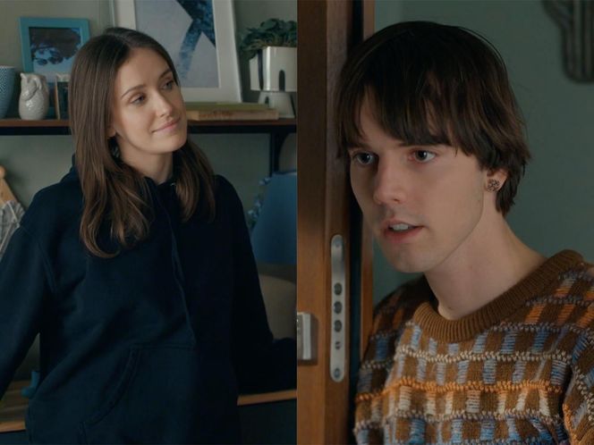 Barwy szczęścia, odcinek 3194: Madzia (Natalia Sierzputowska), Wiktor (Grzegorz Kestranek) 