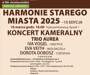 Harmonie Starego Miasta - jubileuszowa edycja lubelskich koncertów kameralnych [AUDIO]